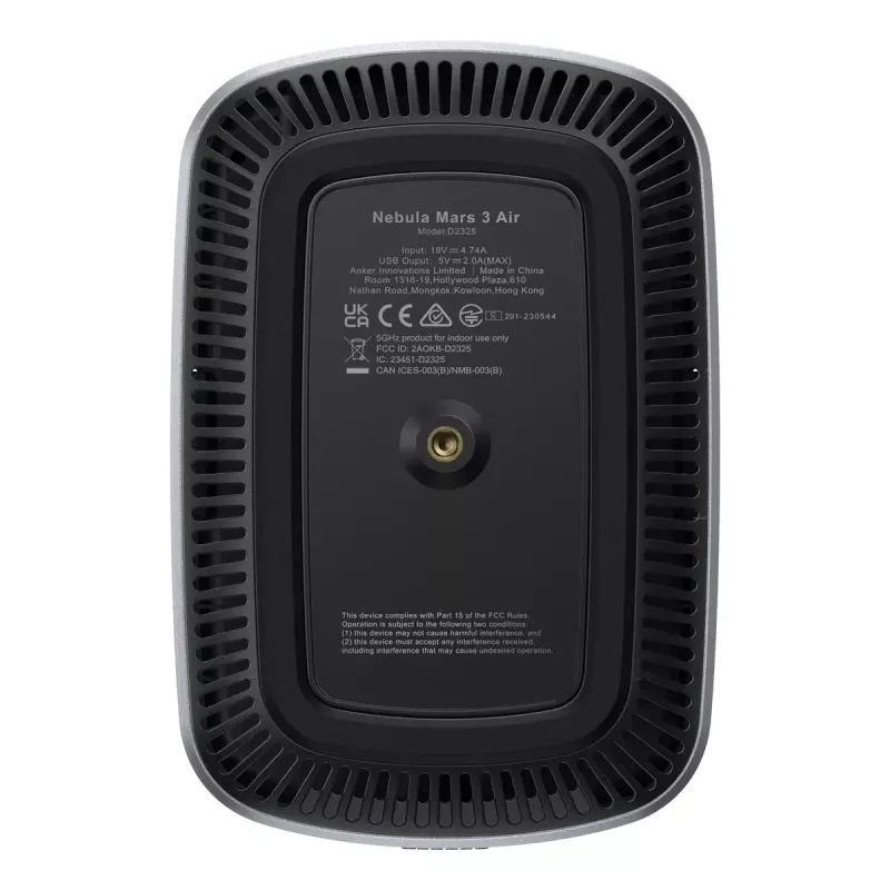 Projector Anker Nebula Mars 3 Air 400 ANSI lumen DLP 1080p grijs