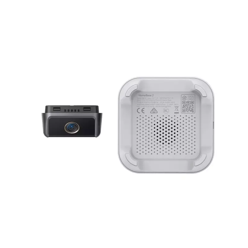 Eufy E8213 draadloze videodeurbel 2K met HomeBase, op batterijen, zwart/wit