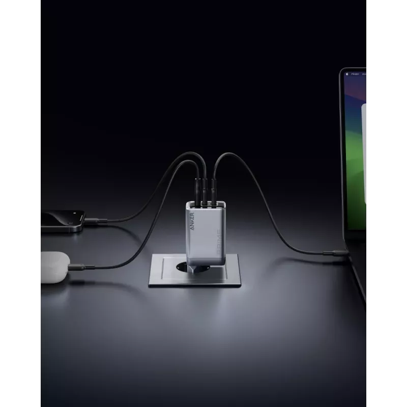 Oplader voor mobiele apparaten Anker A2688341 universeel zwart AC binnen 110–240 V 1 USB 2.0 2 USB-C