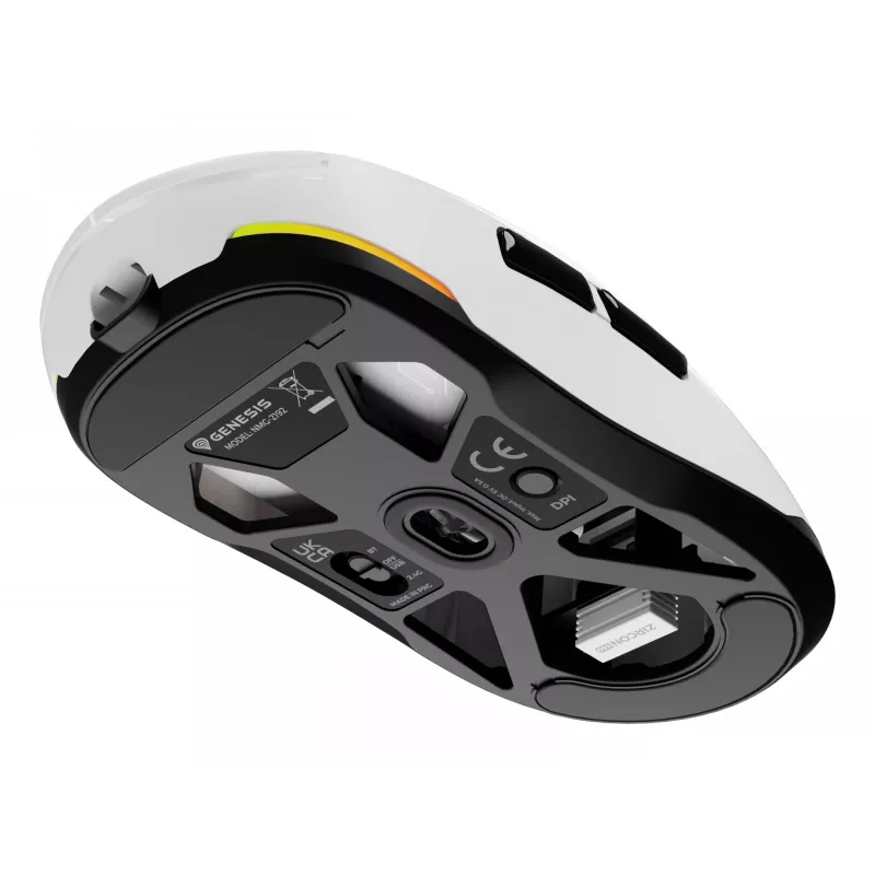 GENESIS Zircon 660 muis gaming rechtshandig RF draadloos + Bluetooth + USB Type-A optisch 12000 DPI