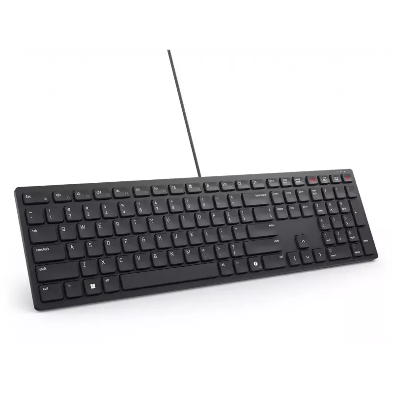 DELL KB525C office USB QWERTY US International toetsenbord, zwart
