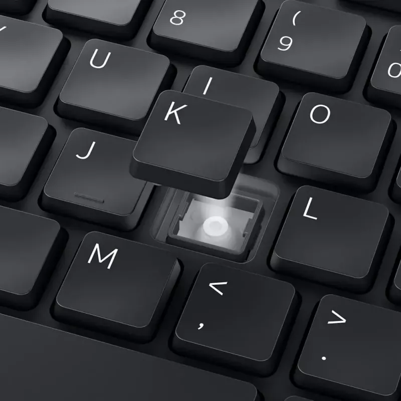 DELL KB525C office USB QWERTY US International toetsenbord, zwart