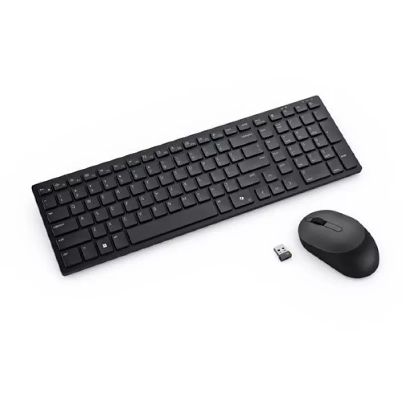DELL Pro Compact Silent toetsenbord en muis - KM555 - Russisch (QWERTY)