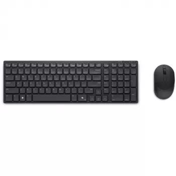 DELL Pro Compact Silent toetsenbord en muis - KM555 - Oekraïens (QWERTY)