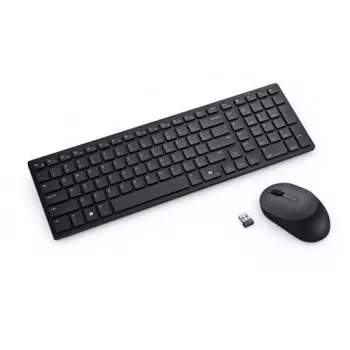 DELL Pro Compact Silent toetsenbord en muis - KM555 - Oekraïens (QWERTY)