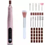 Manicure- en pedicure-boorset Adler AD 2181 - 5 vermogensstanden, roze
