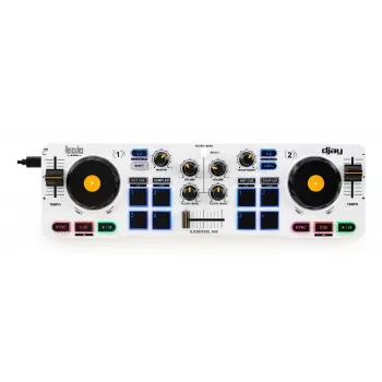 Hercules 4780921 DJ-controller 2 kanalen zwart, wit, geel