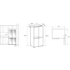 Whirlpool WQ9I FO2BX EF side-by-side-koelkast vrijstaand 592 L zwart