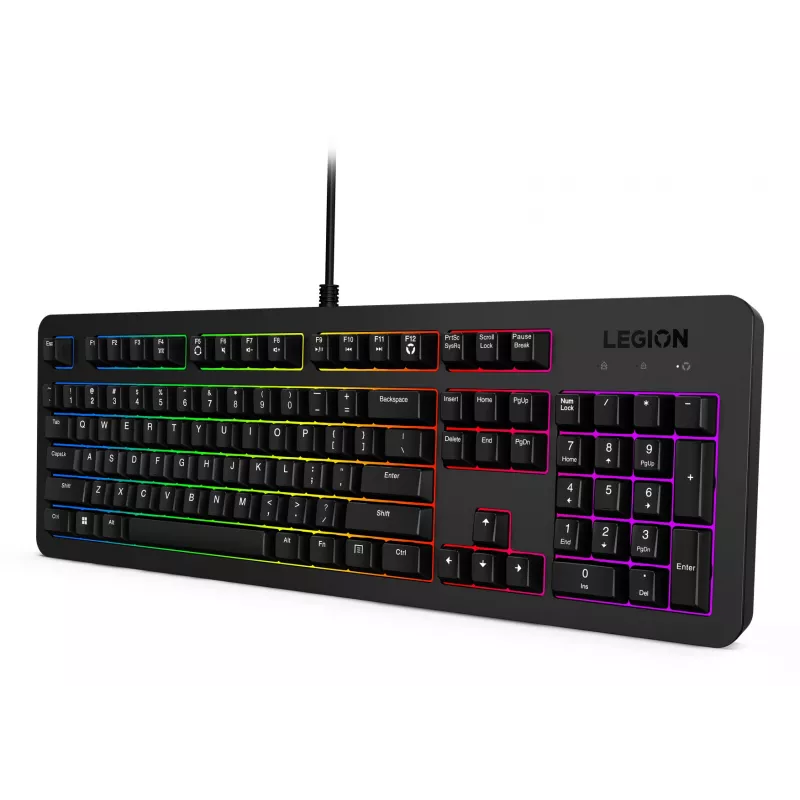 Lenovo GX31N91913 toetsenbord muis inclusief gaming USB US Engels zwart