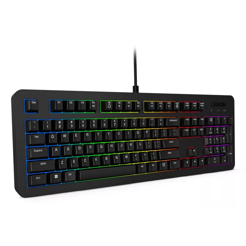 Lenovo GX31N91913 toetsenbord muis inclusief gaming USB US Engels zwart