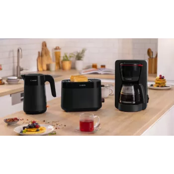 Bosch TAT2M123 toaster 6 2 sneetjes 950 W zwart