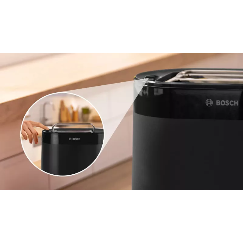 Bosch TAT2M123 toaster 6 2 sneetjes 950 W zwart