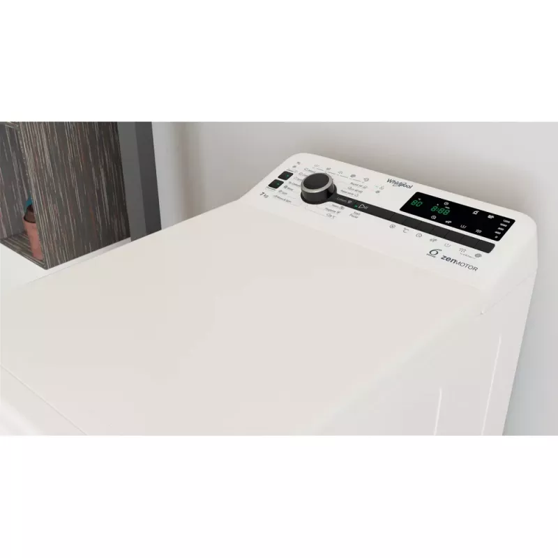 Whirlpool TDLRB 7232BS EU wasmachine bovenlader 7 kg 1151 t/min wit