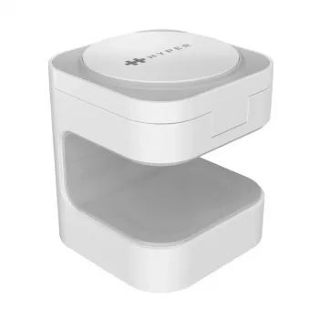 Targus HJ3320WHGL mobiele oplader koptelefoon, smartphone, smartwatch wit USB draadloos laden snellaadfunctie binnen