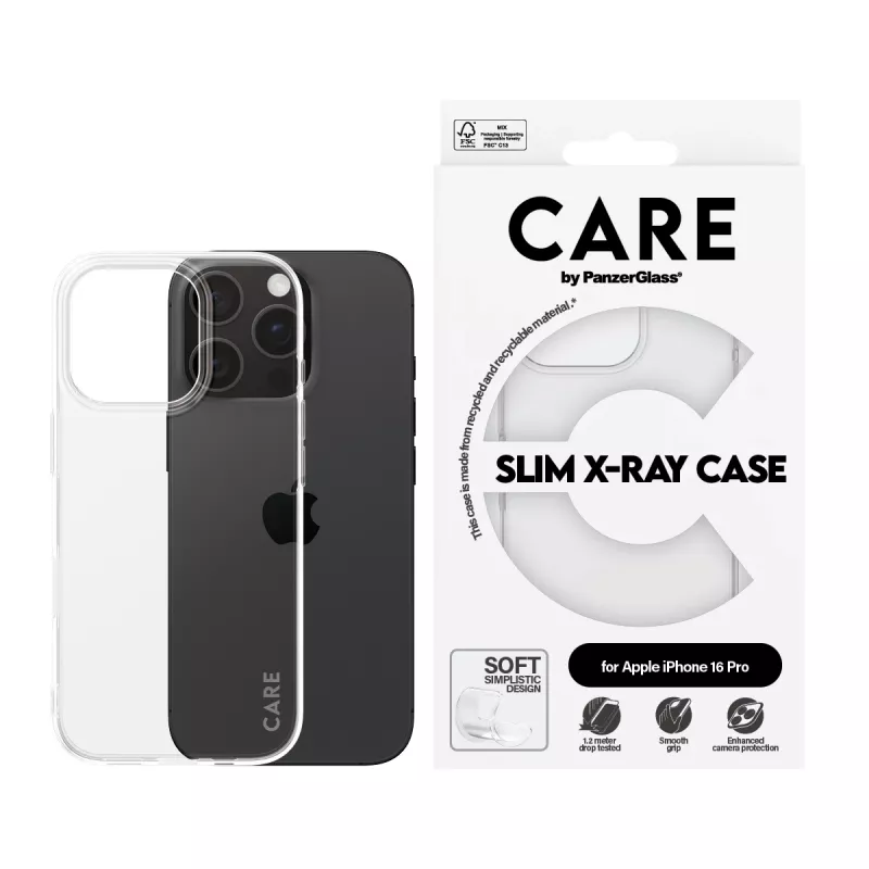 PanzerGlass CARE™ by ® X-Ray hoesje iPhone 16 Pro