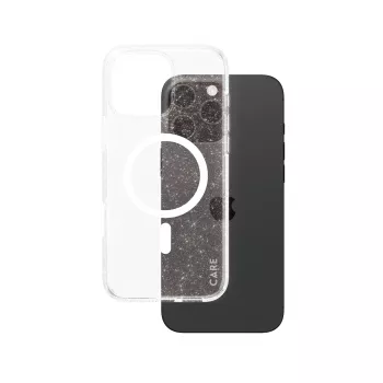 PanzerGlass CARE™ by ® Urban Combat Case Star Lit met witte MagSafe iPhone 16 Pro Max