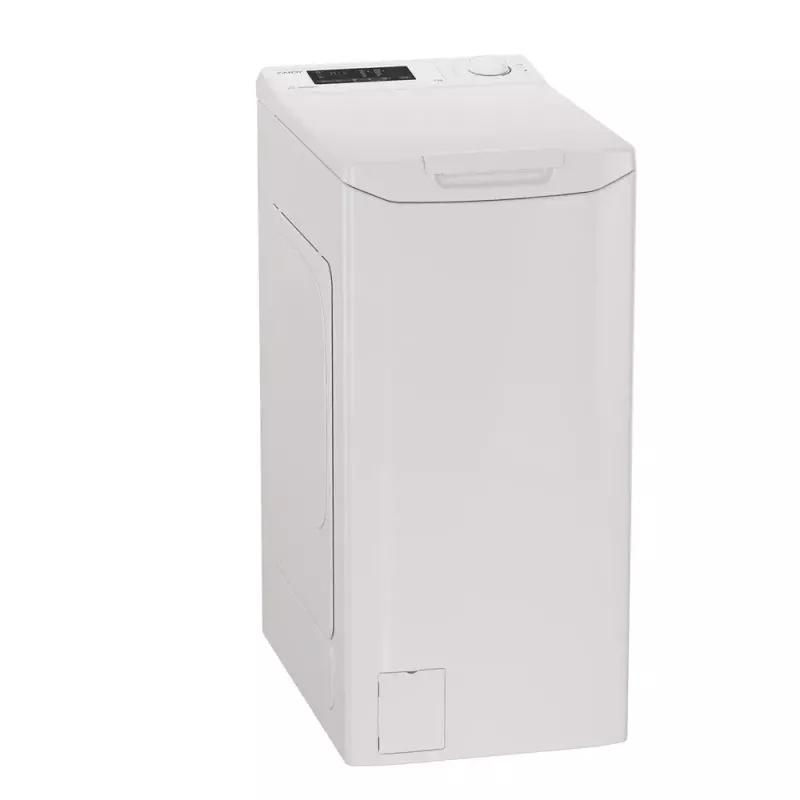 Wasmachine CANDY TCA273D3-S bovenlader 7 kg, 1200 t/min, energieklasse C, wit