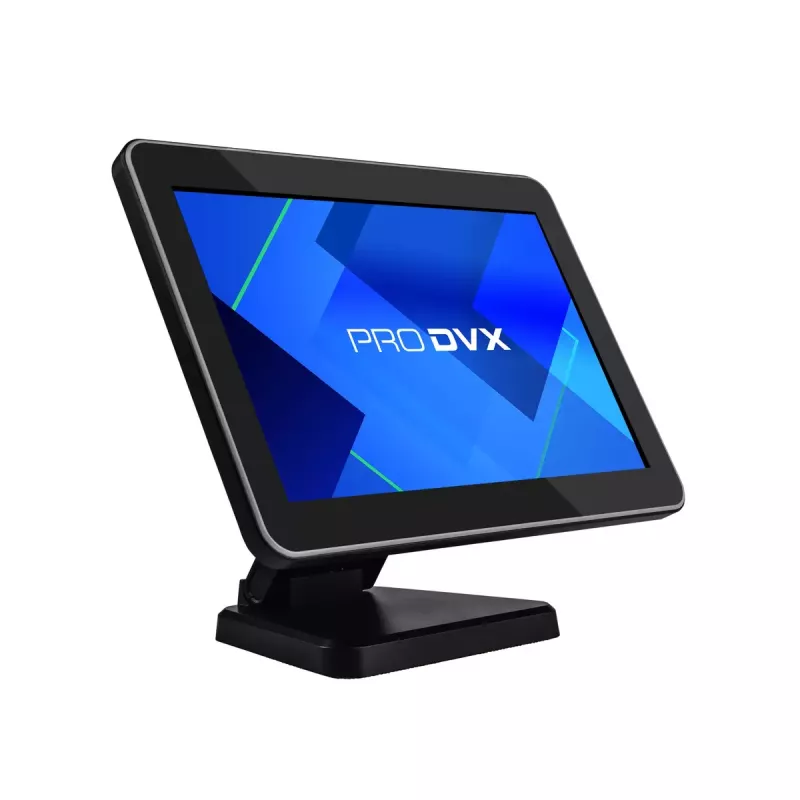 ProDVX IPPC-10SLB paneel-pc, 10,1 inch touchscreen, 1280 x 800, 500 cd/m², Windows 10 IoT LTSC, VESA 75x75, zwart