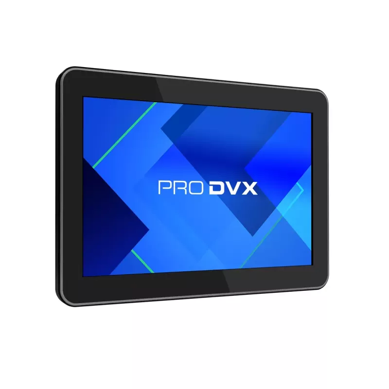 ProDVX IPPC-10SLB paneel-pc, 10,1 inch touchscreen, 1280 x 800, 500 cd/m², Windows 10 IoT LTSC, VESA 75x75, zwart