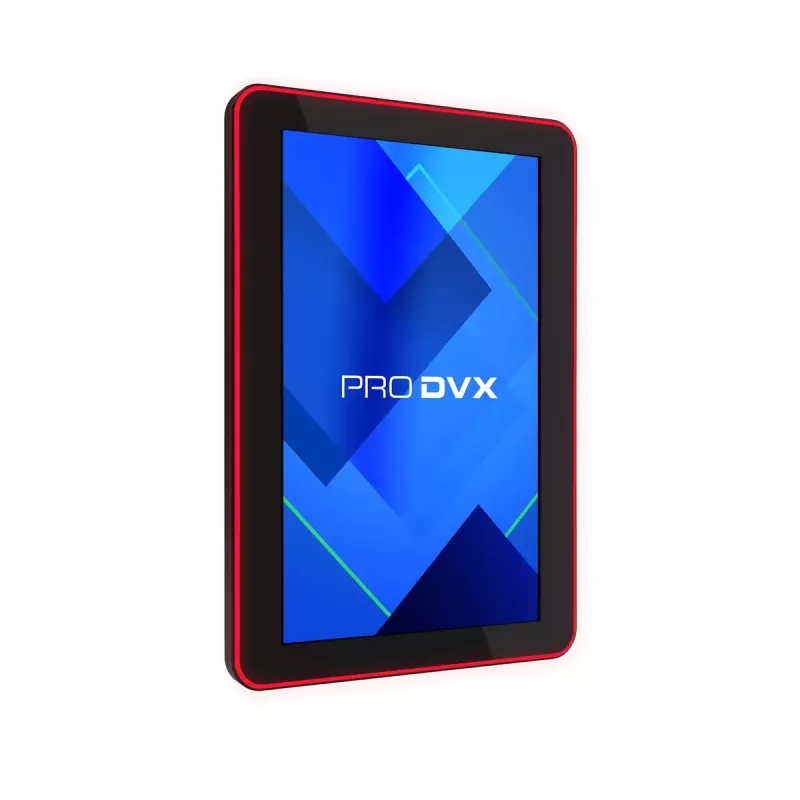 ProDVX IPPC-10SLB paneel-pc, 10,1 inch touchscreen, 1280 x 800, 500 cd/m², Windows 10 IoT LTSC, VESA 75x75, zwart