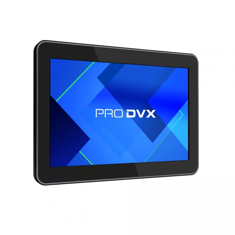 ProDVX APPC-10SLBe paneel-pc, 25,6 cm (10,1 inch) touchscreen, 1280 x 800, 500 cd/m², 4 GB, Android 11 met Google Mobile Services, VESA 75x75, zwart