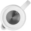 Elektrische waterkoker Adler AD 1304 — 1 L, 1200 W, keramische behuizing, klapdeksel, 360°-draaibasis, wit