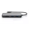 DIGITUS USB-C dockingstation, 7-poorts - HDMI / 2x USB-A 3.2 Gen 2 / GbE / SD / MicroSD - 100W USB Power Delivery
