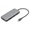 DIGITUS USB-C dockingstation, 7-poorts - HDMI / 2x USB-A 3.2 Gen 2 / GbE / SD / MicroSD - 100W USB Power Delivery