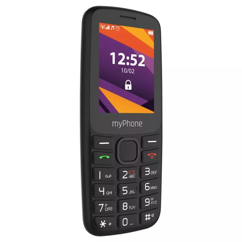 Mobiele telefoon MYPHONE 6410 LTE | 2,4 inch TFT | zwart