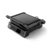 Philips 7000 serie contactgrill, zwart, rechthoekig, touch, 220 °C, klapdeksel, vergrendelbaar deksel, 180°