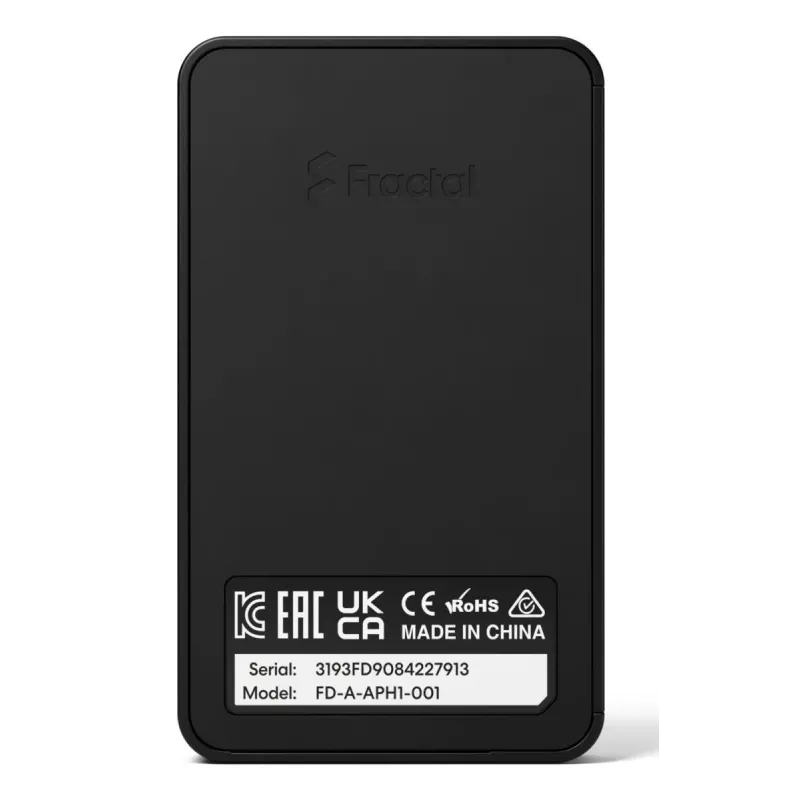 Fractal Design FD-A-APH1-001 4-pins ventilatorcontroller, zwart