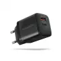 Axagon ACU-PQ30 PD3.0 & QC4+ 2x OUTPUT wandoplader 30W