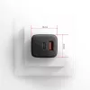 Axagon ACU-PQ30 PD3.0 & QC4+ 2x OUTPUT wandoplader 30W