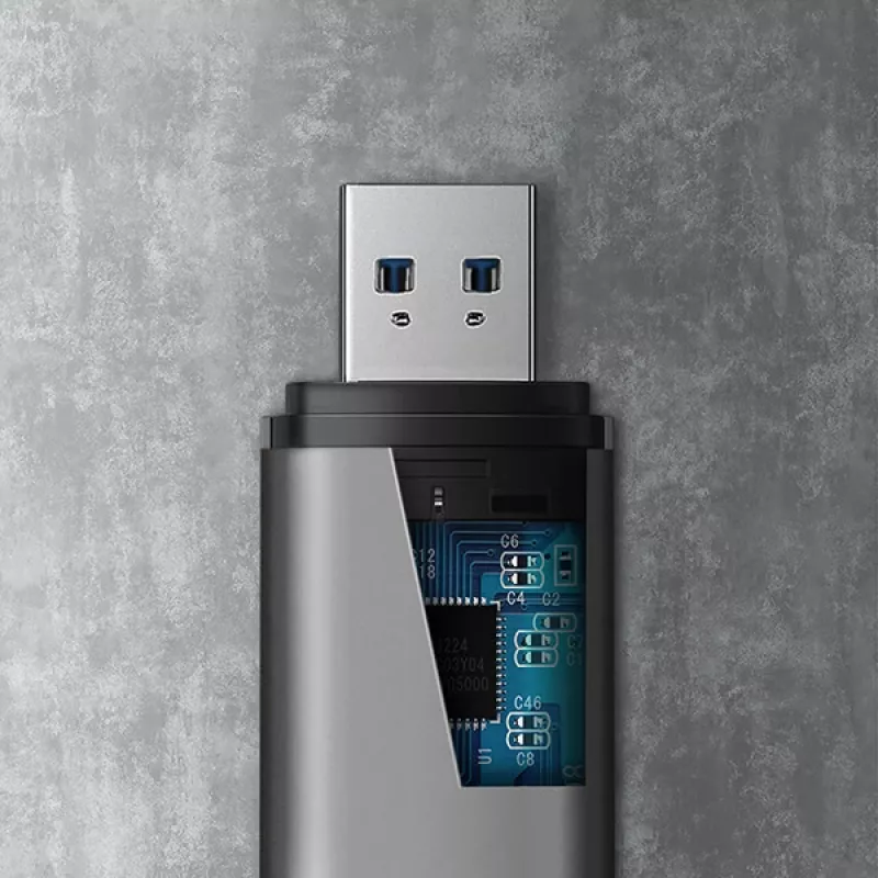 Axagon CRE-SAC SuperSpeed USB-C+USB-A kaartlezer 5 Gbit/s