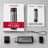 Axagon CRE-SAC SuperSpeed USB-C+USB-A kaartlezer 5 Gbit/s