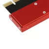 Axagon PCEM2-S PCIe x16 - M.2 NVMe M-Key-slot-adapter, met passieve aluminium koelvin