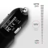 Axagon PWC-5V5 SMART auto-oplader 24W, 2x USB-A-poort, 5V/2,4A + 5V/2,4A