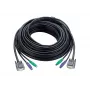 ATEN 2L-1001P PS/2 KVM-kabel, 1,8 m
