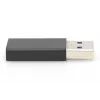 DIGITUS USB Type-C adapter, type A naar C M/F, 3A, 5GB, 3.0 versie, zwart