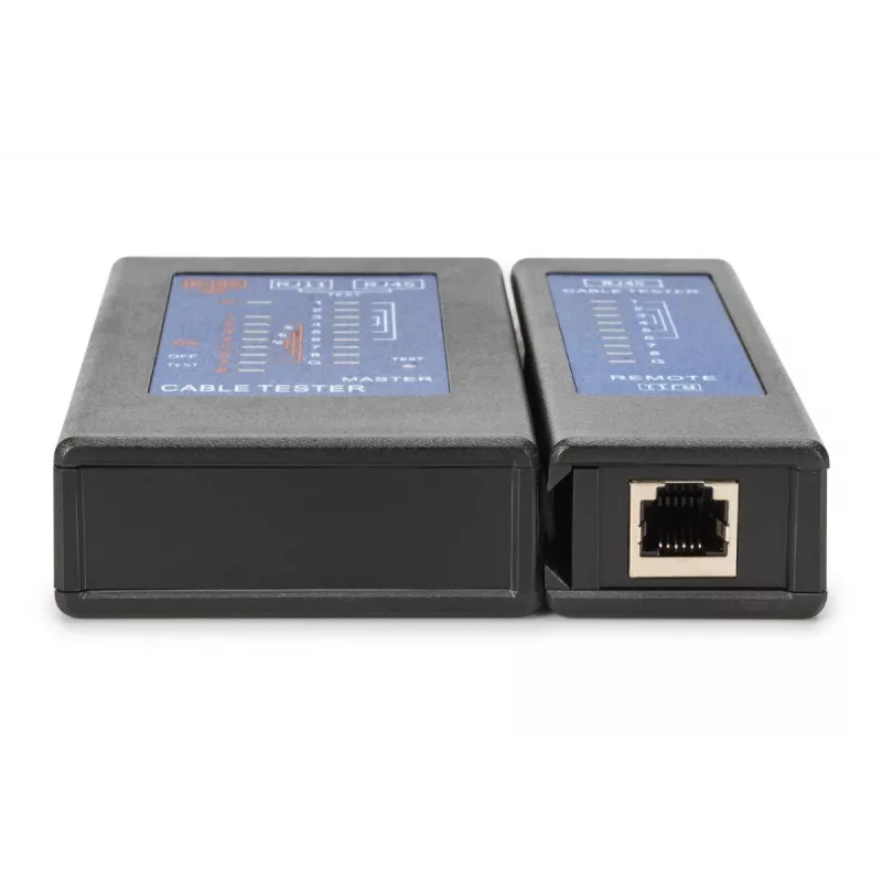 DIGITUS kabeltester - eenzijdige tester PoE-tester met koffer