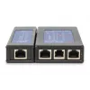 DIGITUS kabeltester - eenzijdige tester PoE-tester met koffer