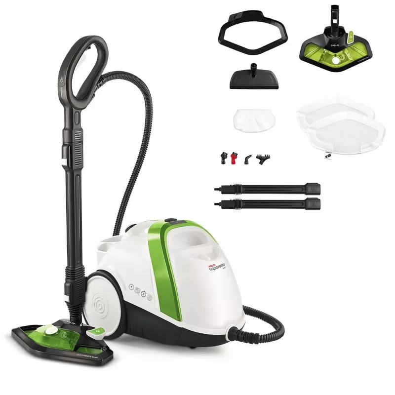 Polti Vaporetto Smart 110 Eco cilinder-stoomreiniger 1500 W zwart, groen, wit