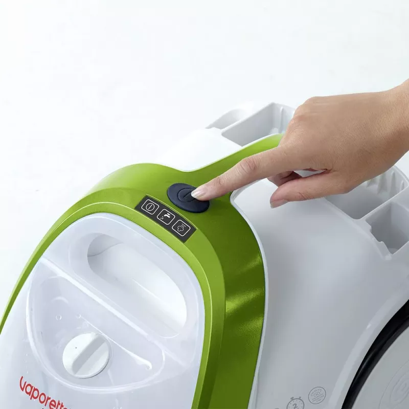Polti Vaporetto Smart 110 Eco cilinder-stoomreiniger 1500 W zwart, groen, wit