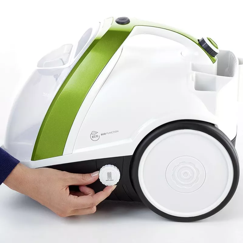 Polti Vaporetto Smart 110 Eco cilinder-stoomreiniger 1500 W zwart, groen, wit