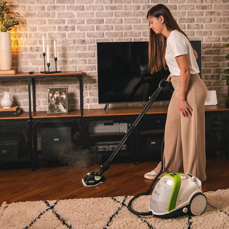 Polti Vaporetto Smart 110 Eco cilinder-stoomreiniger 1500 W zwart, groen, wit