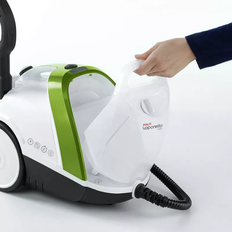 Polti Vaporetto Smart 110 Eco cilinder-stoomreiniger 1500 W zwart, groen, wit