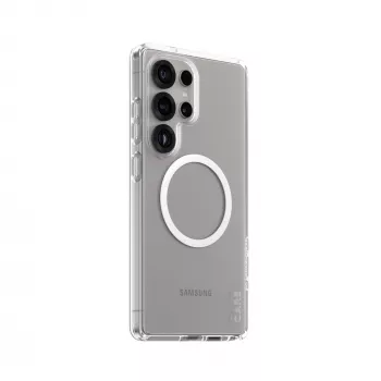 PanzerGlass CARE™ by ® Urban Combat Case transparant met wit Qi-compatibel Samsung Galaxy S25 Ultra
