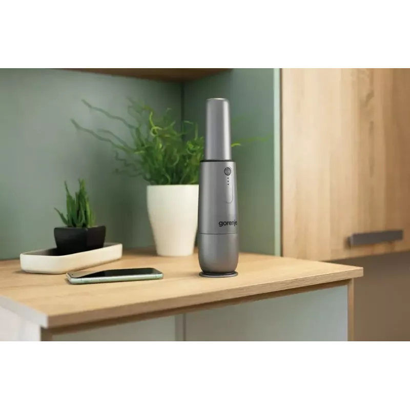 Gorenje MVC72HGA handstofzuiger grijs zakloos