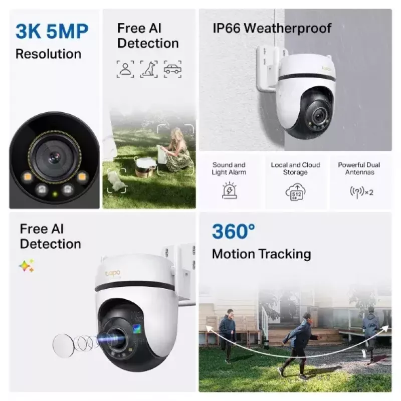Beveiligingscamera Hikvision DS-2DE2C400MWG-4G PTZ 4 MP