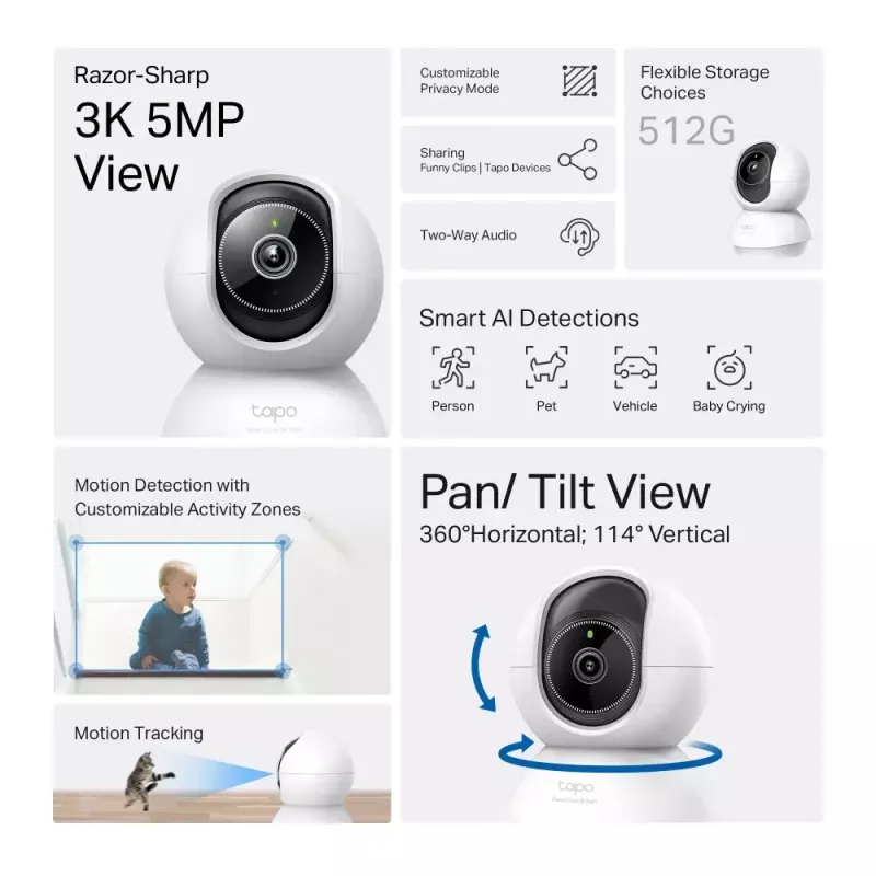 Beveiligingscamera Hikvision DS-2DE2C400MWG-4G PTZ 4 MP